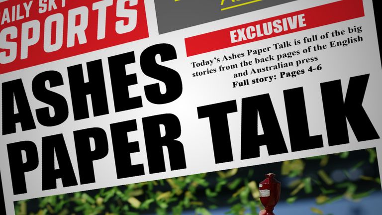 Ashes Paper Talk