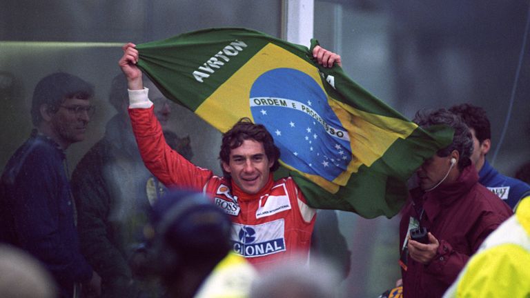 Brazilian Ayrton Senna