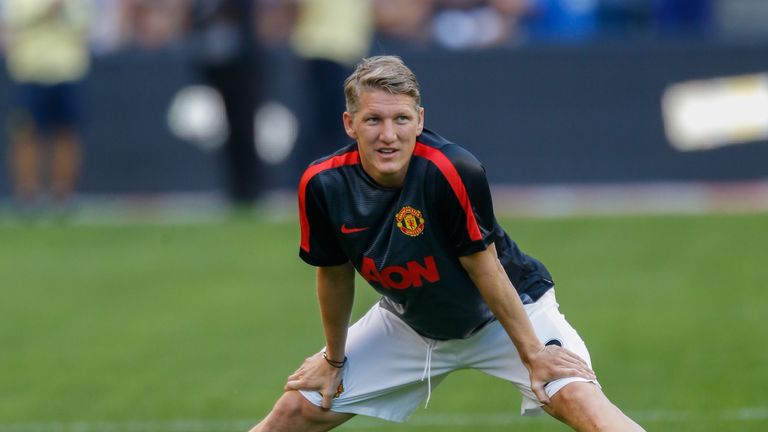 Bastian Schweinsteiger: The German will not be playing against Barcelona.