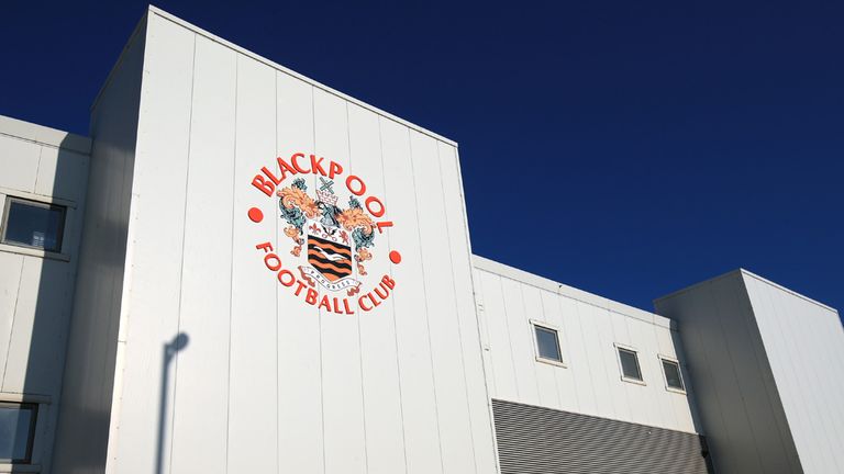 A general view of Bloomfield Road, home of Blackpool
