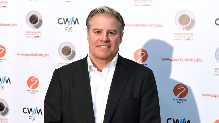 Brett Gosper, World Rugby CEO poses for a photo