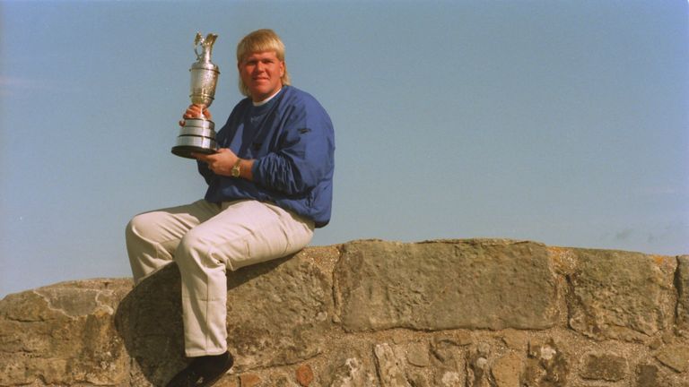 Play-off victory over Italy's Constantino Rocca saw John Daly crowned 1995 Open champion. 