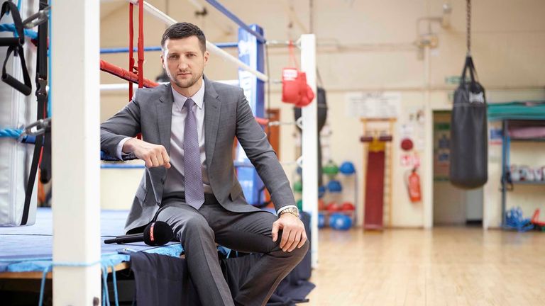 Carl Froch.Sky Sports 2015.... Justin Downing.22.05.2015