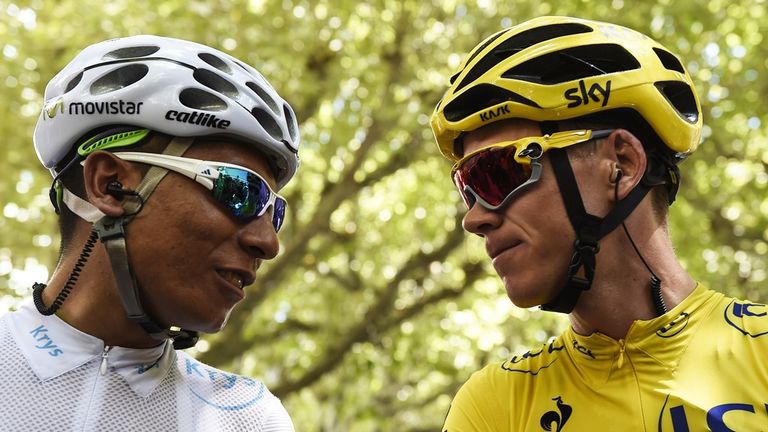 Chris Froome, Nairo Quintana, Tour de France