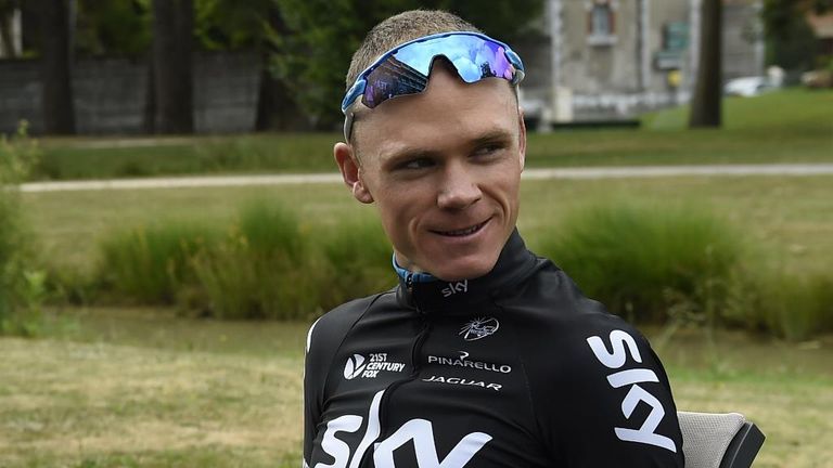 Chris Froome, Tour de France 2015, rest day, Pau