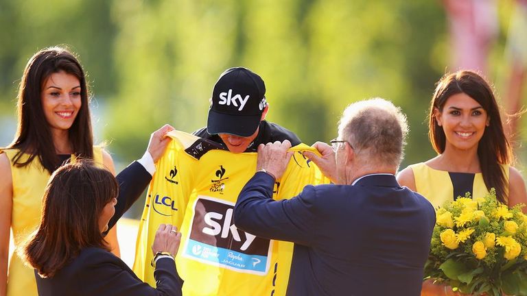 Chris Froome, Tour de France, stage 21, podium, Paris, Champs-Elysees