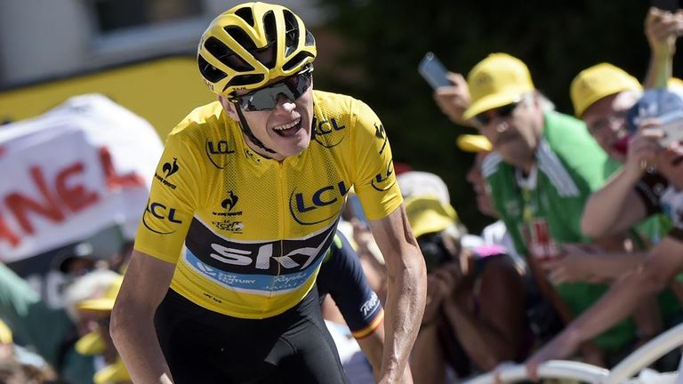 Chris Froome, Tour de France, stage 20, Alpe d'Huez