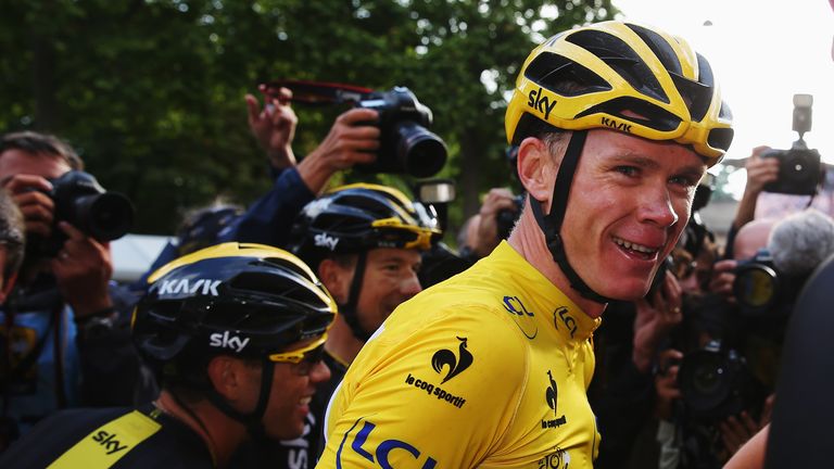 Team Sky's Chris Froome dominated the 2015 Tour de France as he won the event for the second time
