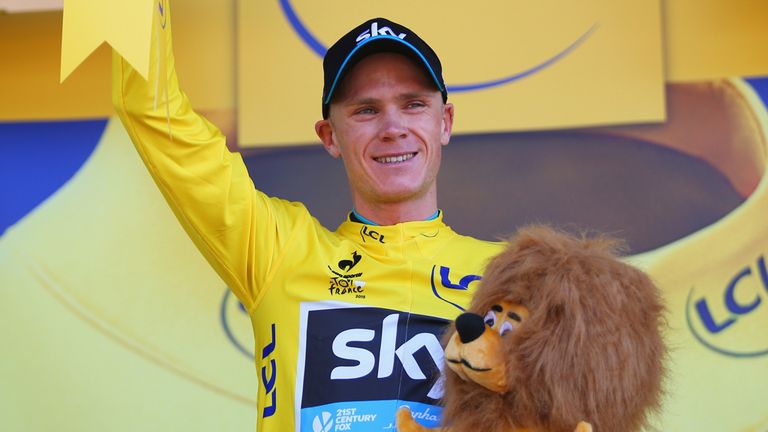 Chris Froome Tour de France yellow stage 3