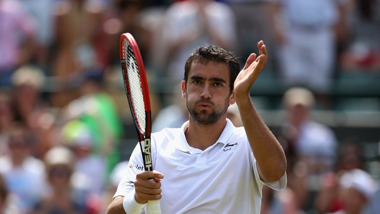 Marin Cilic: Relief after coming through 270 minutes of tennis against John Isner