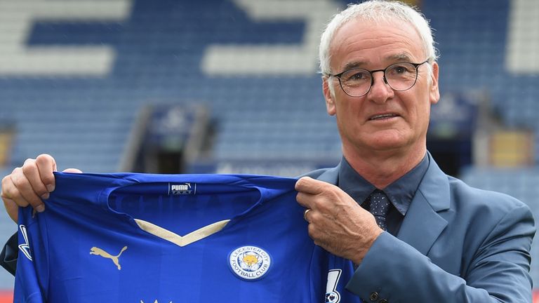 Claudio Ranieri: Unveiled as Leicester manager