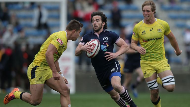 Colin Gregor (centre) has been forced to retire.