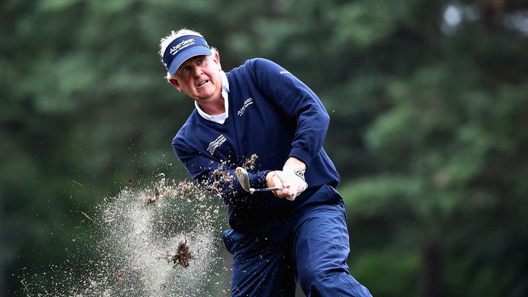 Colin Montgomerie: Unable to win a fourth senior major title.