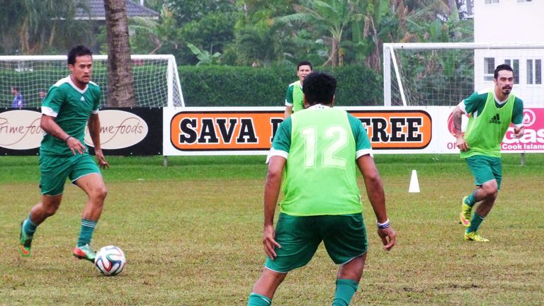 Cook Islands training camp