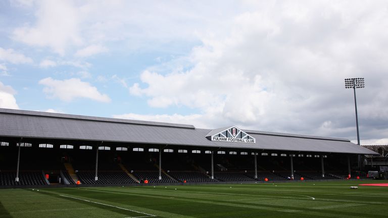 General view of the stadium before the Sky Bet Championship match between Fulham and Middlesbrough at Craven Cottage