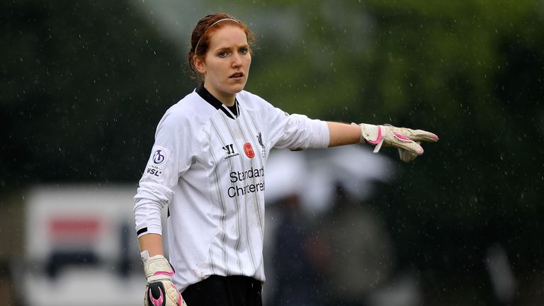 Danielle Gibbons, Liverpool Ladies keeper