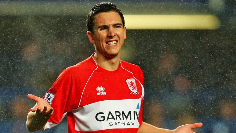 Stewart Downing Middlesbrough 2009