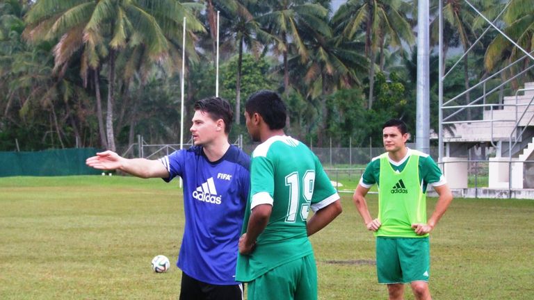 Drew Sherman, Cook Islands coach