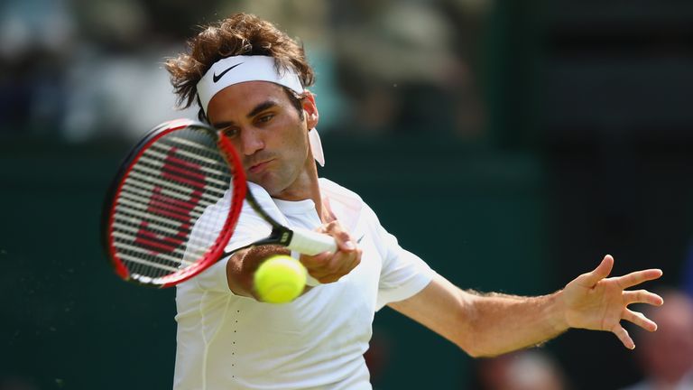Roger Federer: Looking to add to his seven Wimbledon titles