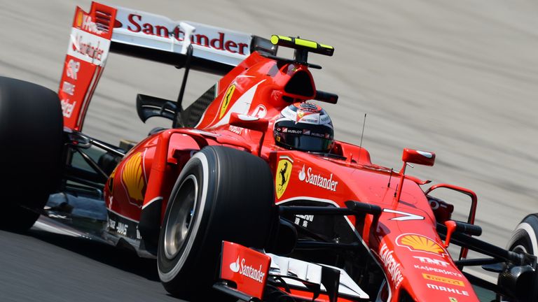 Kimi Raikkonen of Ferrari