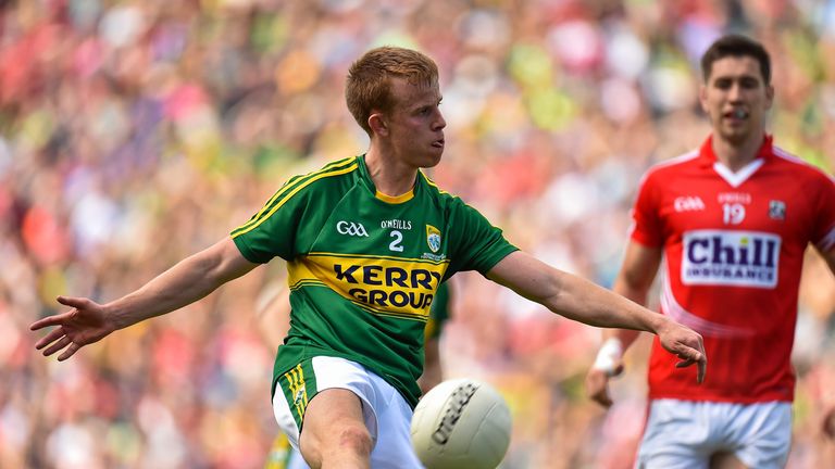 Fionn Fitzgerald kicks Kerry's late equaliser