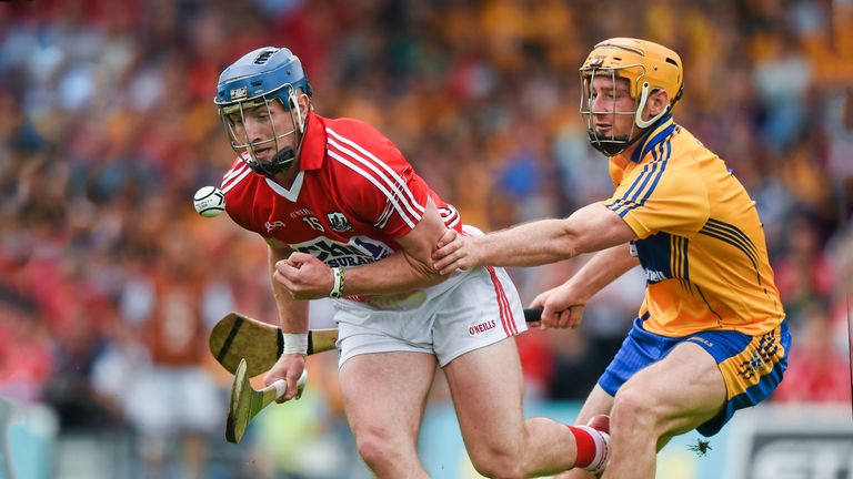 Cork forward Patrick Horgan (left) scored 2-11 from placed balls in last year's Munster semi-final win over Clare