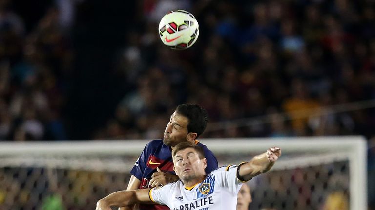 Steven Gerrard: Struggled to make an impact