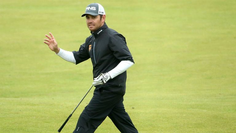 Louis Oosthuizen at the 144th Open Championship at St Andrews
