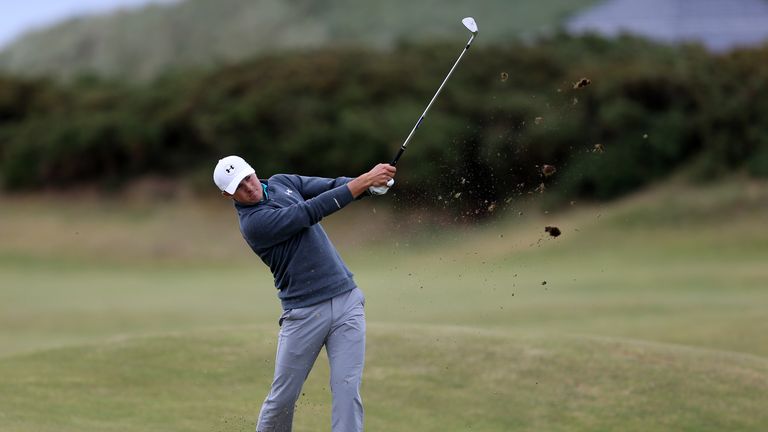USA's Jordan Spieth during day four of The Open Championship 2015 at St Andrews, Fife.
