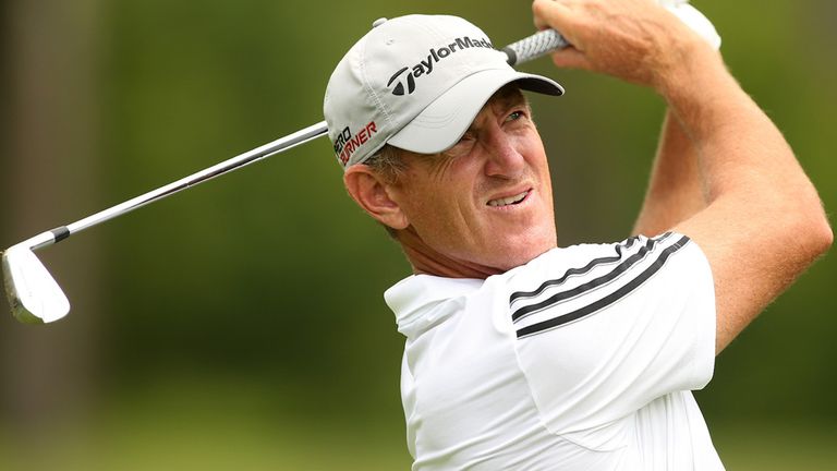 Greg Owen during The Greenbrier Classic in West Virginia where he tied-for-sixth