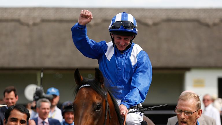 Paul Hanagan riding Muhaarar