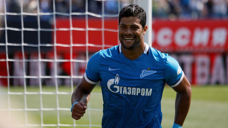 Hulk of FC Zenit St. Petersburg 