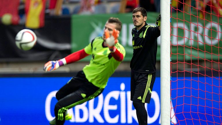 Iker Casillas and David de Gea