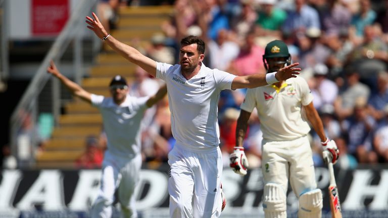 James Anderson of England