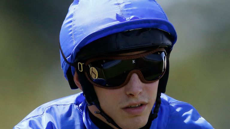 James Doyle pictured after winning on Flash Fire at Sandown