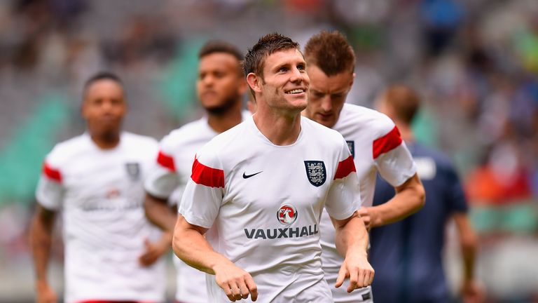James Milner: Joined Liverpool with the hope of playing more games in central midfield