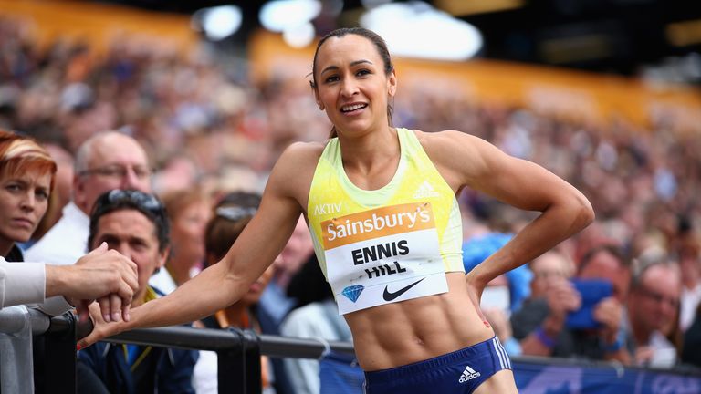 Jessica Ennis-Hill of Great Britain 
