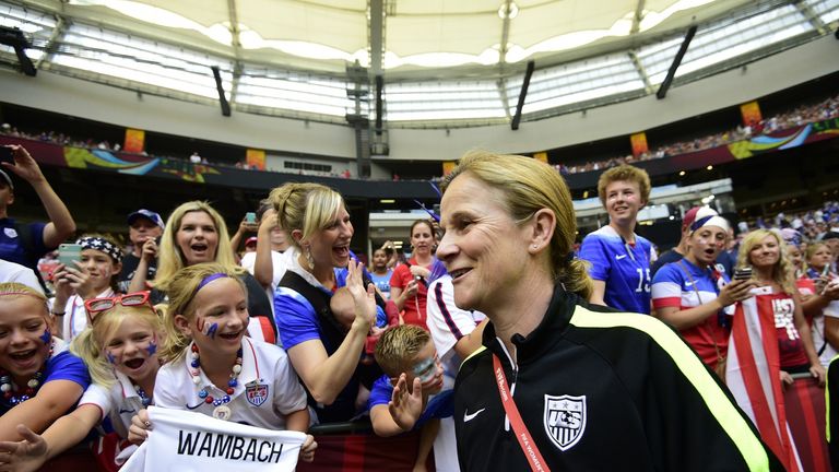 USA head coach Jill Ellis