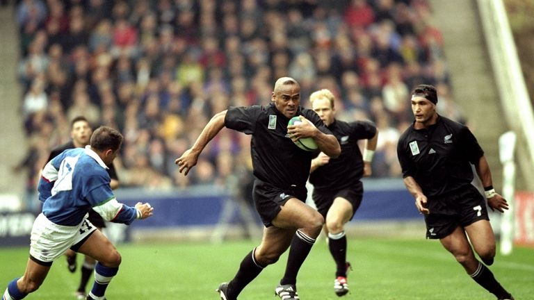 Bryan Habana shares the record with All Blacks legend Jonah Lomu