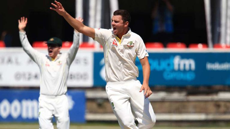Josh Hazlewood: In good form at Chelmsford