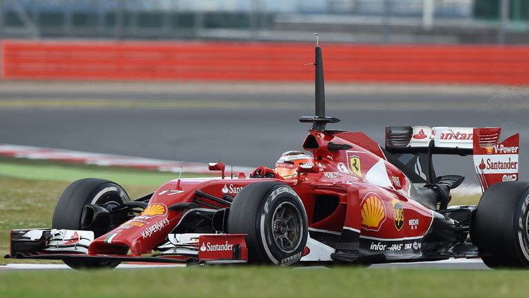 Jules Bianchi: Silverstone test 2014