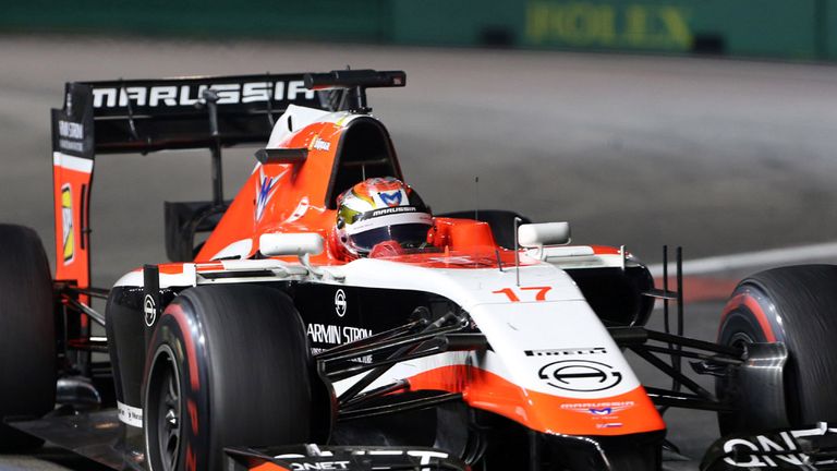 Jules Bianchi: 2014 Singapore GP