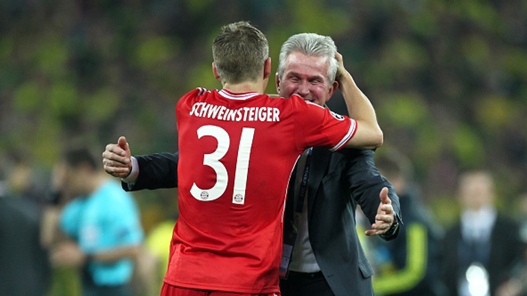Jupp Heynckes Bastian Schweinsteiger Wembley Stadium Champions League final