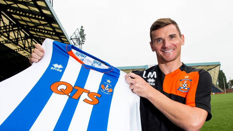 Lee McCulloch is unveiled as a player/coach at Kilmarnock after leaving Rangers.
