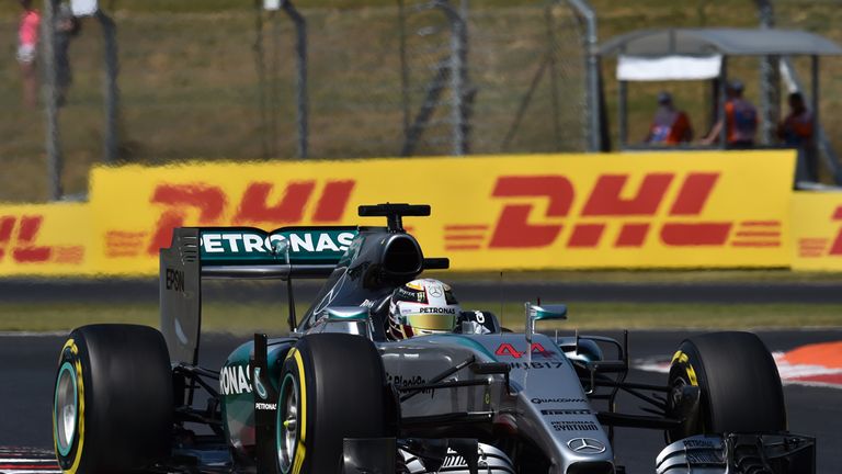 Lewis Hamilton: 2015 Hungarian GP practice