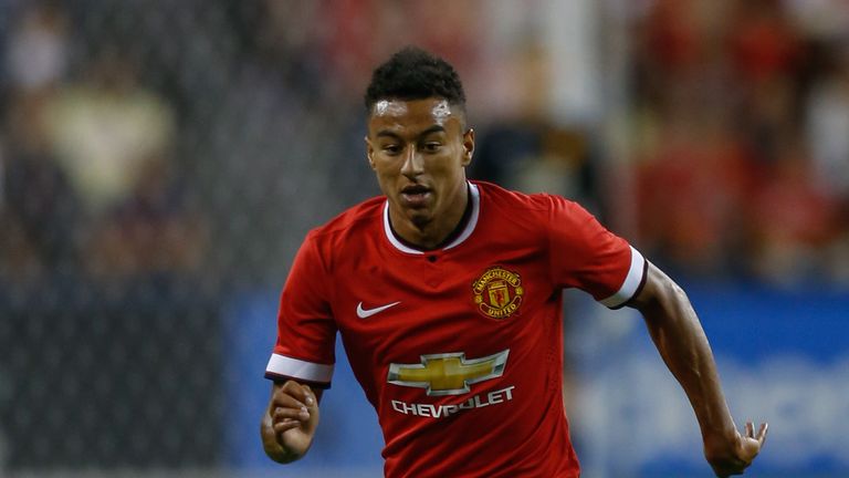Lingard played against Club America and set up Andreas Pereira's goal against San Jose