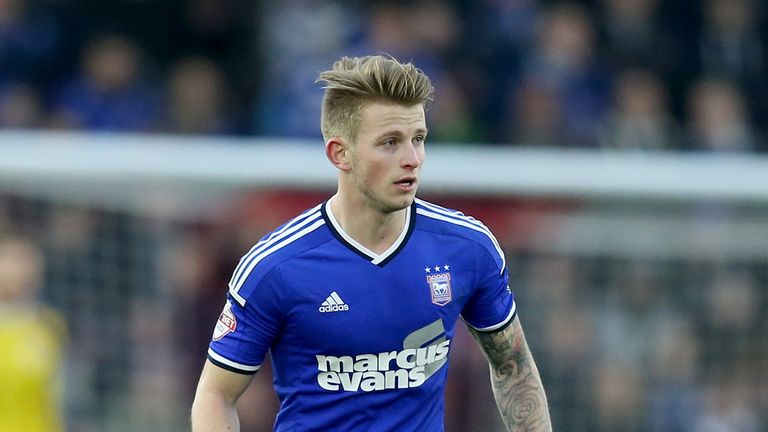 SOUTHAMPTON, ENGLAND - JANUARY 04: Luke Hyam of Ipswich Town during the FA Cup Third Round match between Southampton and Ipswich Town at St Mary's Stadium 