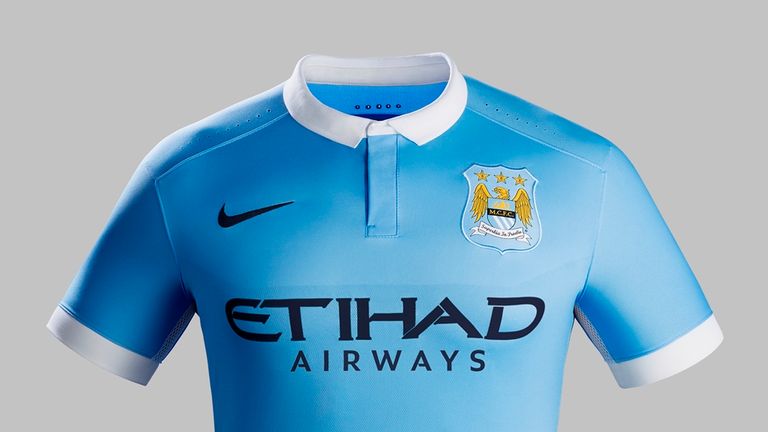 Manchester City new home kit Nike 2015/16