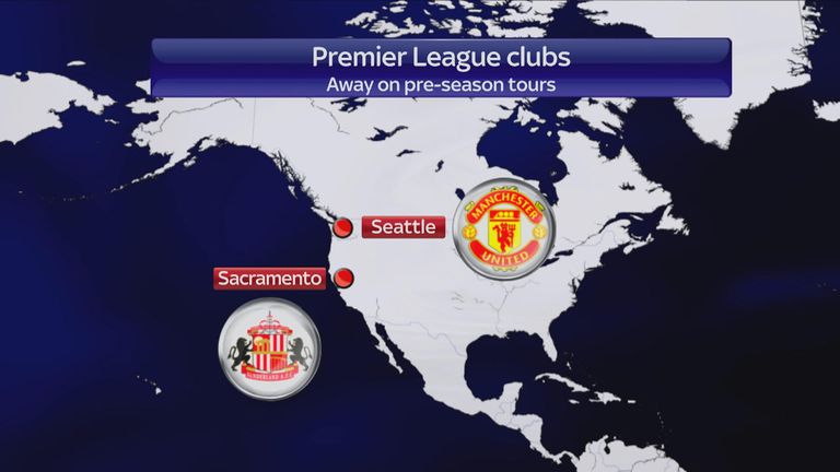 Manchester United start their US tour in Seattle