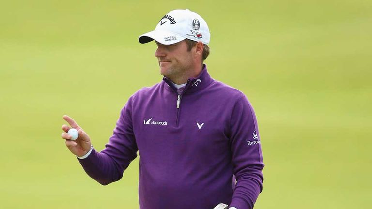 Marc Warren missed a few chances but stayed close to the leaders at St Andrews